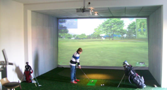 Golfsimulator für Privatkunden