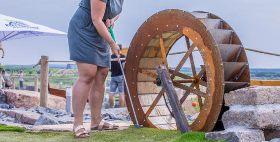 Adventuregolf ist das coolste Abenteuer Minigolf