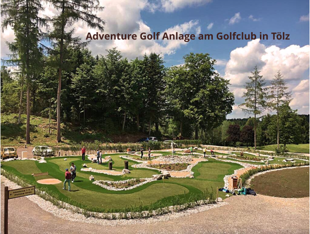 Adventure Golf am Golfclub in Bad Tölz